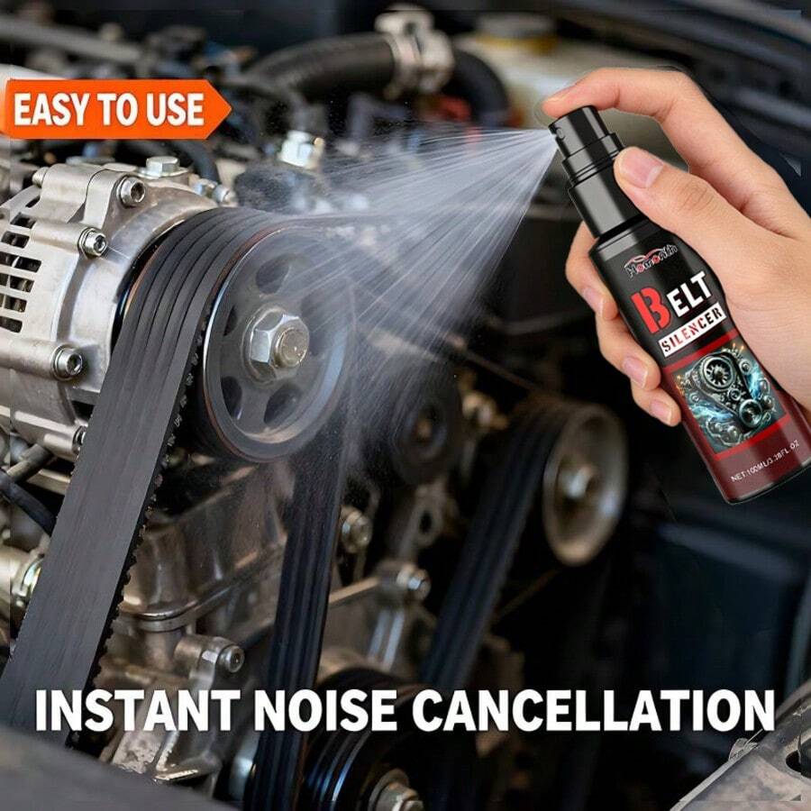Homonth Car Engine Belt Noise Reducer, Car Engine Belt Noise Elimination And Maintenance Lubricant - Engine Belt Muffler - View 1