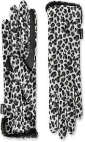 Isotoner Womens Stretch Fleece Gloves With Microluxe Lining And Smart Touch Technology - MàuI - Xem 1