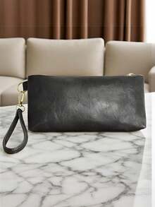 1pc Multi-Color Artistic Brush Roll Pencil Case, Minimalist Multi-Purpose Student Stationery Bag, Retro Fashion Minimalist Pencil Pouch, Suitable For Holiday Gifts, Back To School Essential, Personalized And Stylish, Large Capacity To Hold Daily Pens, Erasers And Other School Supplies. Applicable For Daily Leisure, Commuting, Shopping And Other Scenarios - Multicolor - View 12