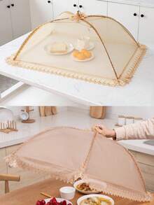 1个可折叠食品罩伞，防尘、防污染、防苍蝇蚊虫 - 彩色 - 查看 10