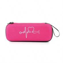 Multi-Functional EVA Hard Shell Stethoscope Storage Case, Portable Large Capacity Organizer Box, Outdoor Carrying Pouch, 5 Color Options