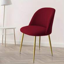 1 chiếc bọc ghế hình mỏ vịt bằng vải jacquard họa tiết hạt bắp, màu trơn - Vải jacquard co giãn, mềm mại, có thể giặt máy, bảo vệ ghế, thích hợp để trang trí phòng khách, nhà bếp, quán cà phê, v.v. - Hạt ngô - Xem 11