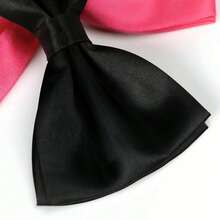 Nơ cổ đen thanh lịch - Kiểu dáng tuxedo trang trọng - Có thể điều chỉnh, một cỡ - Thích hợp cho vest, đồng phục và các dịp đặc biệt, phụ kiện, lễ hội, quà tặng. - màu đen - Xem 8