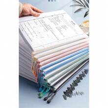 10 Assorted Color Durable PVC Mesh Zipper Bags - Waterproof And Tear-Resistant Storage Bags, Suitable For Art Supplies, Office Documents, And Travel Essentials, Self-Sealing Bags ...