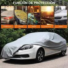 Fundas y Cubiertas de auto, impermeable, a prueba de viento y lluvia, a prueba de rayos ultravioleta, protección solar, tormenta de nieve - XXL - Ver 5