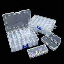 7pcs Storage System, Heavy Duty Box For Hair Accessories, Jewelry And Small Parts, Multi-Functional Container With Buckle Lock - Multicolor - View 9