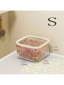 1 pieza Caja de almacenamiento de cápsulas de detergente para la ropa - Contenedor de polvo de detergente, caja de almacenamiento hermética para cápsulas de lavandería, pastillas para lavavajillas, dispensador de detergente líquido, con tapa abatible sellada, conveniente para la organización de la lavandería (incluye una pequeña pala) - Multicolor - Ver 9