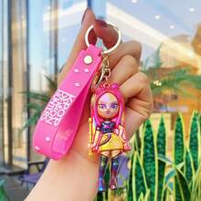 1pc Electroplated K-POP Witch Girl Group Keychain Cartoon 3D Figurine Couple Bag Charm Car Key Chain - Multicolor - View 10