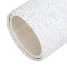 Porte-pinceaux de maquillage grande capacité, couleur blanche, organisateur cosmétique en plastique anti-poussière pour le rangement sur la coiffeuse. - Blanc - Voir 7
