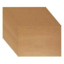 60 Sheets Brown Cardstock 5 X 7 Kraft Paper, 300gsm/110lb Heavyweight Flat Card Stock Printer Paper For DIY Card MaFKing, Party Invitations, Thank You Cards, Graduations, Mailing - 棕色的 - 查看 1