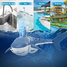 CYPNJuguete De Tiburón con Control Remoto De 2.4G Regalos de Navidad Tiburón De Alta Simulación para Baño De Piscina Gran Regalo Juguetes De Barco RC para Niños Y Niñas De Más De 6 AñosFashion - 223220872 - Ver 5