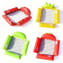 1pc Inflatable Floating Lounge Chair, Adult Summer Pool And Beach Party Floating Mat, Summer Gift, Suitable For Pool Floating, Relaxation And Entertainment, Beach Essential - Multicolor - View 4