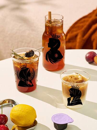 3/6张装开斋节贴纸、杯子贴纸、开关贴纸、伊斯兰穆斯林派对用品、派对贴纸、斋月、节日派对装饰、斋月贴纸、礼盒贴纸、礼品袋贴纸、装饰贴纸