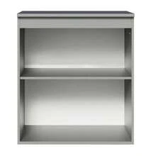 Gabinete Bajo Cocina Madesa Nice Suspendida con 1 Puerta 10 - Gris - Ver 6
