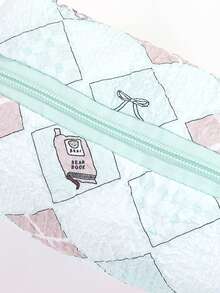 1PC Multi-Pattern Beautiful Pencil Case, Large Storage Design Stationery Storage Bag, Portable School Supplies For Students, Gift For Friends - Single Piece - View 7