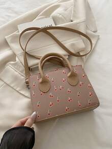 Fashionable Printed Handbag, Women's Personalized Minimalist Casual Crossbody Bag, Shoulder Bag - Multicolor - View 13