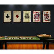 Vintage Poker Hands Rankings Metal Sign - Texas Hold'Em & All Poker Hands Ranked - Game Room Man Cave Decor 12X 8 Inch - Pok-104 - 查看 8