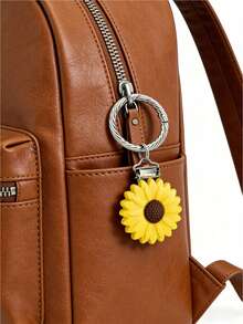 Leaf Keychain, Leaf-Shaped Pendant ,Cute Leaf Bag Pendant, Keychain Pendant,Glitter Leaf Charm Keychain , For Bag, Sparkling & Metal Accessory,Simple And Fashionable, For Purses And Bags For Women,Fashionable Embellishment, Exquisite Decoration Of Daily Life,Gifts For Women And Girls, Valentine's Day, New Year's Gifts - Multicolor - View 8