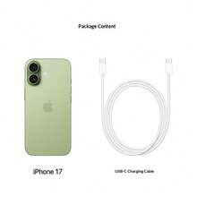 Brand new Apple iPhone 17 mobile phone, original Chinese mainland version, genuine product, new model on the market, 256GB，mobile phone，cell phone，handset，shou - 鼠尾草綠色 - 查看 8