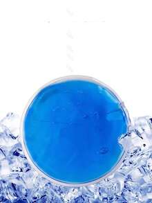 1/2/4pcs Round Eye Mask Cold Compress Patch, Face Eye Cooling Mask, Double Eyelid Hot/Cold Therapy Eye Mask