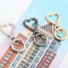 2pcs Rotating Clasps, Double-Ended Rotating Spring Hooks Metal Rotating Clasp Lanyard Spring Hooks With Spring O-Ring Lobster Clasp, Suitable For Keychains, Bags, Wallets, Lanyards, Jewelry DIY Crafts - Gold - View 4