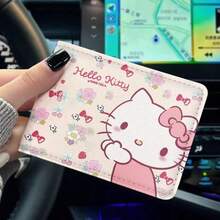 二合一可爱猫咪卡通保护卡包，适用于驾驶证、身份证、银行卡、卡片收藏，多卡位钱包（2种款式可选） - 彩色 - 查看 13