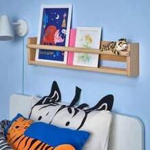 IKEA DJUNGELSKOG 萌趣小虎 可愛造型柔軟毛絨玩具 激發兒童想像力 13公分 柔軟陪伴玩偶 聚酯材質可機洗 淺黃褐色 - 淺黃褐色 - 查看 4