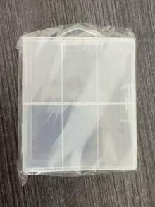 1个24格AA电池收纳盒,大容量电池盒,文具、办公用品、家居收纳保护盒,适用于家庭、学校、办公室(颜色和款式随机) - 透明 - 查看 14