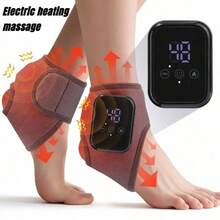Winter Ankle Massager - Portable Wireless Electric Heated Vibrating Ankle Massager With Foot Care And Heating Function - Holiday Special, Valentine's Day & Christmas Gift - Multicolor - View 2
