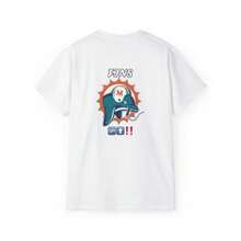 Camiseta personalizada de casco de fútbol de los Miami Dolphins UNISEX - Negro - Ver 6