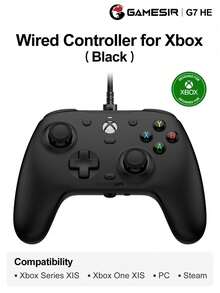GameSir G7 HE Wired Game Controller, Compatible With Series X/S, One X/S, Win 10/11 And Steam PC, Equipped With Hall Effect Joysticks And Analog Triggers, 4 Asymmetric Vibration Motors, 2 Mappable Advanced Buttons, Customizable Software, Magnetic Detachable Faceplate. - G7 - View 14