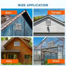 Ventilador de escape automático de aluminio de 20 pulgadas, ventilación de alta velocidad de 3500 CFM con motor silencioso de 1500 RPM para invernadero, ático, tienda, cobertizo y uso - Tipo de Enchufe A USA (110-127V) - Ver 7