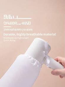 1/2 túi phơi đồ du lịch nhỏ gọn, túi sấy di động, không cần điện. - trắng - Xem 3