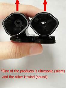 2-Pack Black Car Animal Deterrent – Wind-Powered Ultrasonic Deer Repeller Vehicle Deer Whistle Battery-Free Wildlife Repellent Car Animal Alert Device, Bestselling Must-Have Car Safety Accessory For Rural Road Driving Nighttime Commute Suburban Road Trips Outdoor Self-Drive Tours, Top-Rated Car Wildlife Deterrent Ideal Gift For Friends Colleagues Rural Commuters - A - View 7
