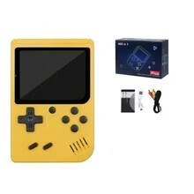 Consola de juegos de bolsillo de vídeo Retro clásica, pantalla Lcd integrada, reproductor de juegos portátil 400 para niño, regalo de Navidad M4CF - Negro con bolsa - Ver 11