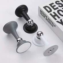 1个免钻孔门挡 - 新款强磁门吸，浴室防撞静音闭门器，带吸盘 - 彩色 - 查看 7