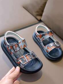 Children's Flat Sandals / Children's Fashion Lightweight Soft Comfortable Open-Toe Flat Sandals - Multicolor - View 5