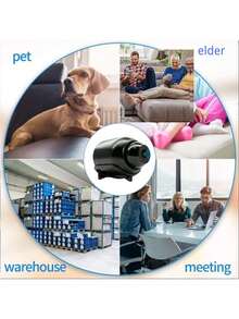 1pc Mini Camera, Home Security Camera, Wide Angle Monitoring, WiFi Wireless Camera, Pet Camera, With Mobile App, Night Vision, Christmas, Halloween, Thanksgiving Gift (SD Card Not Included) - Multicolor - View 5