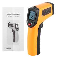 GM320 -50-400℃ Industrial Infrared Thermometer Handheld Non Contact Temperature Tester Meter - Naranja - Ver 1