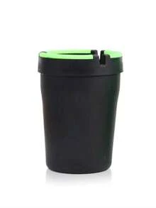 1pc Glow In The Dark Car Ashtray Cigarette Self-Extinguishing Cup Car Ash Holder Portable Truck Home Office PORTABLE ASHTRAY - Multicolor - View 9