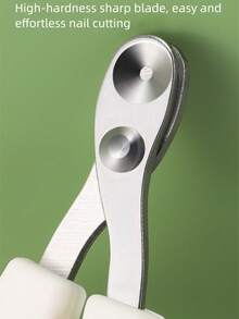 Stainless Steel Round Hole Pet Nail Clippers, Cat Nail Trimmer, Cat Claw Clipper - Multicolor - View 5