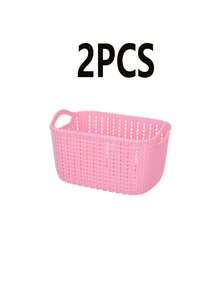 2 PIEZAS/3 PIEZAS/Estilo Ins Cesta de almacenamiento a prueba de viento 3 Piezas Organizador multifuncional resistente a la humedad para categorizar cosméticos, bocadillos y artículos varios Caja de almacenamiento estilo nórdico adecuada para dormitorio y sala de estar Cesta organizadora esencial para el hogar Compatible con 11 fiestas importantes Opción de regalo perfecta