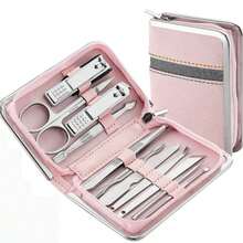 26-In-1 Manicure Set Professional Pedicure Kit Nail Clippers Kit With Earwax Removal Tool And Nail File - Durable And Portable Nail Care Tools For Fingernails And Toenails Grooming Kit With Luxurious Upgraded Travel Case - Multicolor - View 11