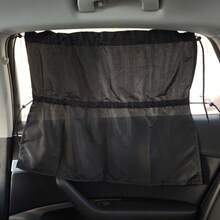 2pcs/4pcs Car Side Window Sunshade With Suction Cup, Privacy Blackout Sun Shade, Heat Insulation Curtain - Suction Cup Double Rope - View 11