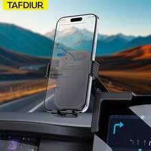 TAFDIUR 360°可调节三点式稳定固定夹中心展示支架，适用于厚度不超过1.06英寸的手机，可垂直或水平放置。 - 車載螢幕支架 - 查看 6