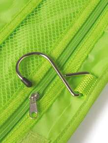 可折叠悬挂式收纳袋，壁挂式收纳整理架，适用于儿童房、工具收纳袋、女士便携式旅行洗漱包 - 轻便可折叠带挂钩化妆品收纳包，适合飞机、露营、健身房，是女士户外探险、通勤或水疗之旅的理想洗漱用品收纳包。 - 彩色 - 查看 6