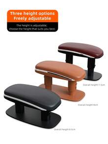 升级版汽车中央扶手垫 - 婴儿般柔软的皮革，符合人体工程学的倾斜设计，提升驾驶舒适度 - 彩色 - 查看 12