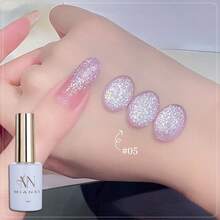 MIANEL 12ML 粉藍白綠系列 爆閃亮片凝膠指甲油 2026新款熱銷 雲錦鑽石凝膠指甲油 凝膠指甲膠 冬季美甲 綠色指甲 粉色指甲 白色指甲 紅色指甲 需搭配UV美甲燈 - 彩色 - 查看 15