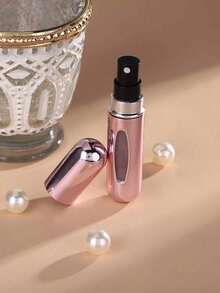 1/5ml Reusable Perfume Bottle, Valentine's Day Gift, Reusable Travel Perfume, Mini Perfume Bottle, Refillable Perfume Spray Bottle, Travel Essential, Multi-Color, Bottle, Spray Bottle, Mini Portable Empty Liquid Container, Travel Essential, Beach, Fall Decoration Travel, School Supplies Storage Box, Back-To-School Essential - Hồng - Xem 3