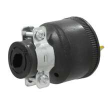 Clavija Industrial Aterrizada 11337 Adir | Conector Eléctrico de Uso Rudo - Negro - Ver 2